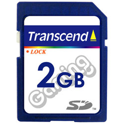 TRANSCEND INFORMATION Transcend 2GB Gaming Secure Digital Card - 2 GB