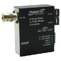 TRANSITION NETWORKS Transition Networks Coaxial To Fiber Media Converter - 1 x BNC , 1 x ST (SVIDF2011-100)