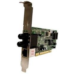 TRANSITION NETWORKS Transition Networks Fast Ethernet Dual Media Network Interface Card - PCI - 1 x RJ-45 , 1 x ST - 10/100Base-TX, 100Base-FX (NDM-FTX-ST-01)