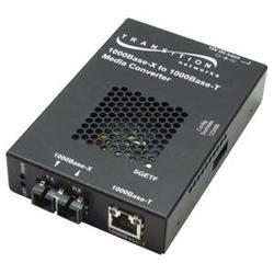 TRANSITION NETWORKS Transition Networks Gigabit Ethernet Stand-Alone Media Converter - 1 x RJ-45 , 1 x SC Duplex - 1000Base-T, 1000Base-LX