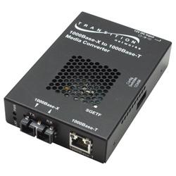 TRANSITION NETWORKS Transition Networks Gigabit Ethernet Stand-Alone Media Converter - 1 x RJ-45 - 1000Base-T