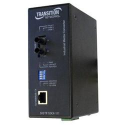 TRANSITION NETWORKS Transition Networks Industrial Fast Ethernet to Fiber Media Converter - 1 x SC Duplex - 100Base-FX (SISTF1013-111-LR)