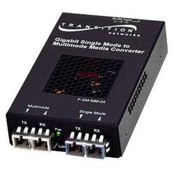 TRANSITION NETWORKS Transition Networks SFMFF1314-220 Multimode to Single mode Converter - 2 x SC - 1000Base-SX