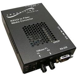 TRANSITION NETWORKS Transition Networks SRS2F3115-100 RS232 Copper to Fiber Media Converter - 1 x DB-9 RS-232 , 1 x SC