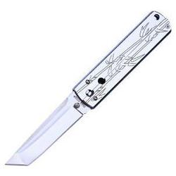 Cold Steel Triple Action, Stainless Handle, Tanto Point, Plain