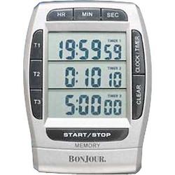 Bonjour Triple Timer with Clock