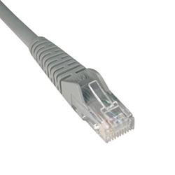Tripp Lite Cat. 6 UTP Patch Cable - 1 x RJ-45 - 1 x RJ-45 - 50ft - Gray