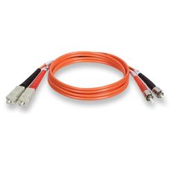 Tripp Lite Duplex Fiber Patch Cable - 2 x SC - 2 x ST - 19.69ft