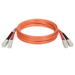 Tripp Lite Fiber Optic Duplex Patch Cable - 2 x SC - 2 x SC - 39.37ft - Orange