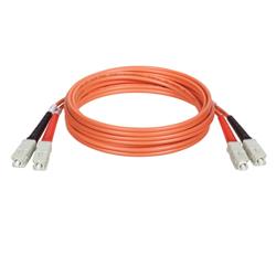 Tripp Lite Fiber Optic Duplex Patch Cable - 2 x SC - 2 x SC - 4ft - Orange
