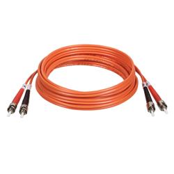 Tripp Lite Fiber Optic Duplex Patch Cable - 2 x ST - 2 x ST - 19.69ft - Orange