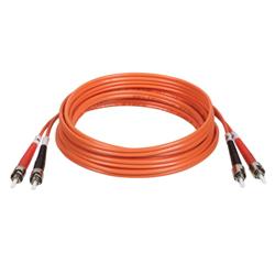 Tripp Lite Fiber Optic Duplex Patch Cable - 2 x ST - 2 x ST - 26.25ft - Orange