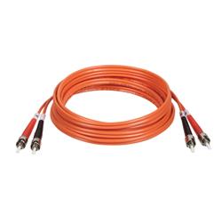 Tripp Lite Fiber Optic Duplex Patch Cable - 2 x ST - 2 x ST - 98.43ft - Orange