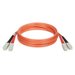 Tripp Lite Fiber Optic Multimode Duplex Patch Cable - 2 x SC - 2 x SC - 22.97ft - Orange