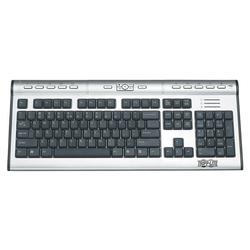 Tripp Lite IN3007KB Premier Office Keyboard - USB - Silver