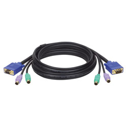 Tripp Lite KVM Cable - 10ft - Black