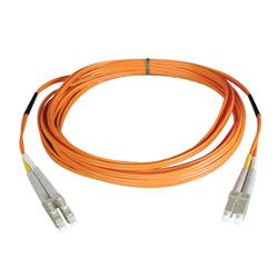 Tripp Lite N320-46M Fiber Optic Duplex Patch Cable - 2 x LC - 2 x LC - 150ft - Orange