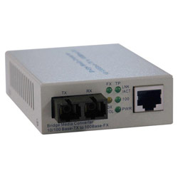 Tripp Lite N784-001-SC UTP to Fiber Media Converter - 1 x RJ-45 , 1 x SC Duplex - 10/100Base-TX, 100Base-FX