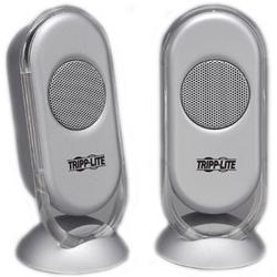 Tripplite Tripp Lite Portable Speakers - 2.0-channel - Silver