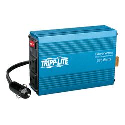 Tripp Lite PowerVerter 375-Watt Ultra-Compact Inverter - Input Voltage:12V DC - Output Voltage:120V AC - 375W Pulse-width Modulated Sine Wave