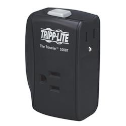 Tripp Lite ProtectIT TRAVELER100BT 2 Outlets Surge Suppressor - Receptacles: 2 x NEMA 5-15R - 1050J