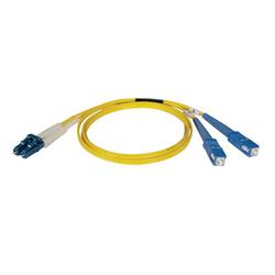Tripp Lite Singlemode Duplex Patch Cable - 2 x LC - 2 x SC - 16.4ft
