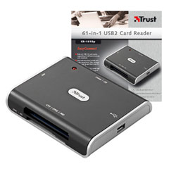 Trust 61 in 1 USB2 Card Reader CR-1610p