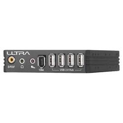 Ultra MD2 3.5 Media Dashboard - 4 x 4-pin USB 2.0 - USB Front-panel, 1 x IEEE 1394a - FireWire Front-panel - Drive Bay