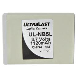Ultralast UL-NB5L Canon NB-5L Eq. Digital Camera Battery