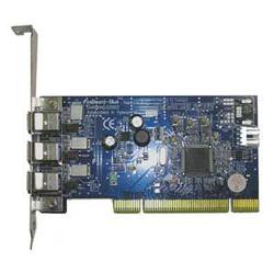 GLOBAL MARKETING - UNIBRAIN Unibrain Fireboard-Blue 3-port 1394a Firewire Adapter - 3 x 6-pin IEEE 1394a - FireWire - Plug-in Card