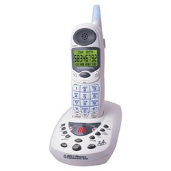 Northwestern Bell Unical 36077-1 Cordless Telephone - 1 x Phone Line(s) - White