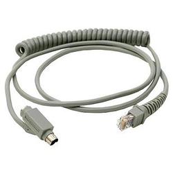 UNITECH AMERICA Unitech Keyboard Wedge Interface Coiled Cable - 4.5ft - Gray