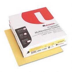 Universal Office Products Universal Office Premium Colored Paper - 20lb - 500 x Sheet - Goldenrod