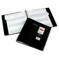 At-A-Glance Unruled 3-Year Monthly Planner, Refillable, One Month per Spread, 9 x 11, Black (AAG7023605)