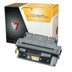V7-LASER TONER SUPPLIES V7 Black Toner Cartridge For HP LaserJet 4000 and 4050 Series Printers - Black (V727X)
