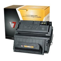 V7-LASER TONER SUPPLIES V7 Black Toner Cartridge For HP LaserJet 4200 Series Printers - Black (V738A)