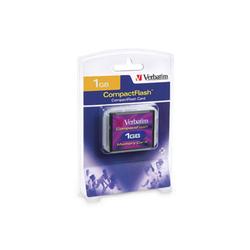 VERBATIM CORPORATION Verbatim 1GB CompactFlash Card - 1 GB