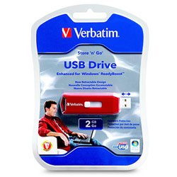VERBATIM CORPORATION Verbatim 2GB Store 'n' Go USB 2.0 Flash Drive