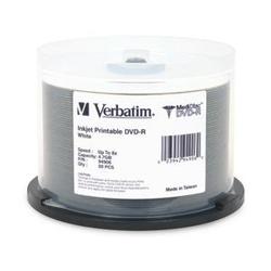 VERBATIM CORPORATION Verbatim 8x MediDisc DVD-R Media - 4.7GB - 50 Pack