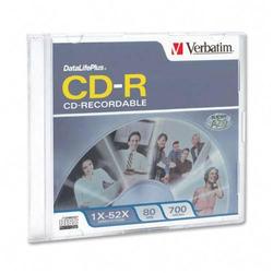 VERBATIM Verbatim DataLifePlus 52x CD-R Media - 700MB - 1 Pack