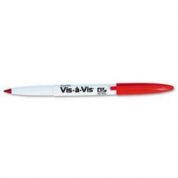 Faber Castell/Sanford Ink Company Vis- -Vis® Fine Tip Wet-Erase Overhead Projection Marker, Red (SAN16002)