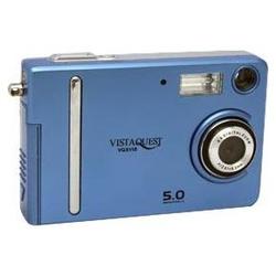 VistaQuest VQ-5115 Digital Camera - Blue - 5 Megapixel - 1.5 Color LCD