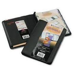 At-A-Glance Weekly/Monthly Planner Organizer, Hourly Appointments, Refillable, 5 x 8, Black (AAG7530005)