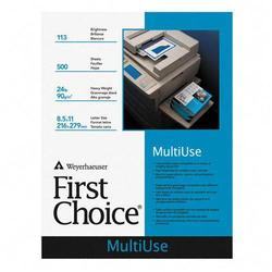 Weyerhaeuser Company Weyerhauser First Choice Multiuse Copy Paper - Legal - 8.5 x 14 - 24lb - 5000 x Sheet