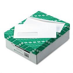 Quality Park Products White Left-Window Envelopes, Traditional Seam, #10, 4-1/8 x 9-1/2, 500/Box (QUA21312)