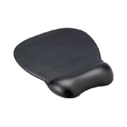 Compucessory Wrist Rest/Mousepad, Smooth, Stain Resistant, Black (CCS23718)
