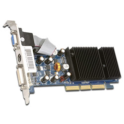 XFX GeForce 6200 256MB 64-bit DDR2 AGP 8x DVI/VGA/TV-Out Video Card