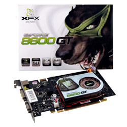 XFX GeForce 8600GT 512MB 128-bit DDR2 540MHz PCI-E Dual DVI/TV-Out SLI Ready Video Card