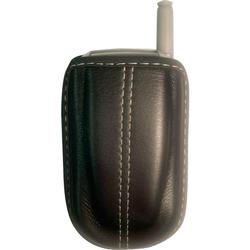 Xcite Xentris Molded Leather Pouch with Swivel Spring Belt Clip - Slide Insert - Leather - Black