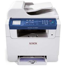 XEROX Xerox Phaser 6110MFP Multifunction Printer - Color Laser - 17 ppm Mono - 4 ppm Color - 2400 x 600 dpi - Fax, Copier, Printer, Scanner - Fast Ethernet - Mac
